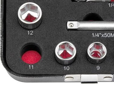 FORMAT Steckschlüssel Set 3/8" 17-teilig