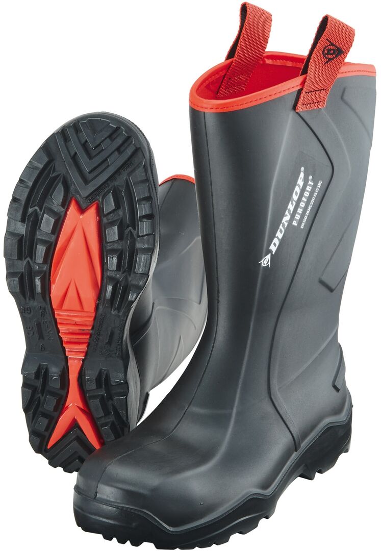 DUNLOP Stiefel Purofort+ Rugged schwarz Gr. 39