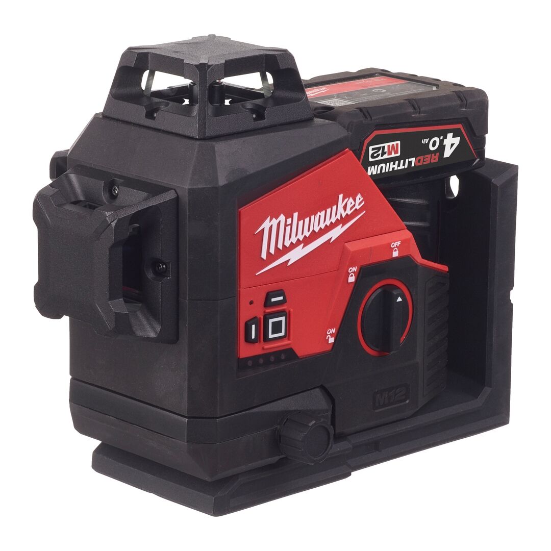MILWAUKEE Kreuzlinienlaser 3x360 Grad M12 3PL-401C