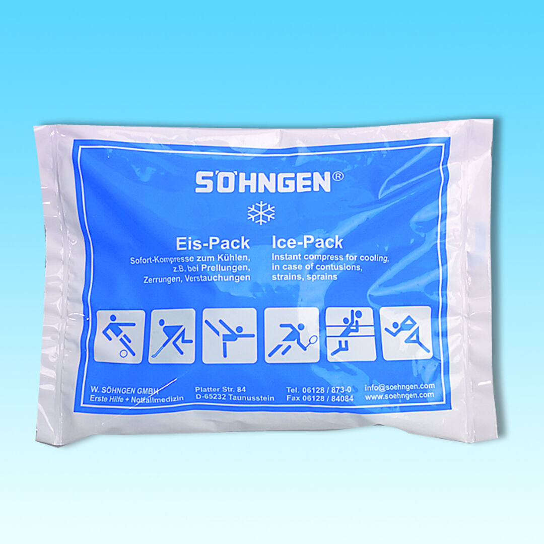 SÖHNGEN Kälte Sofortkompresse keine Vorkühlung erforderlich Größe: 21x15 cm