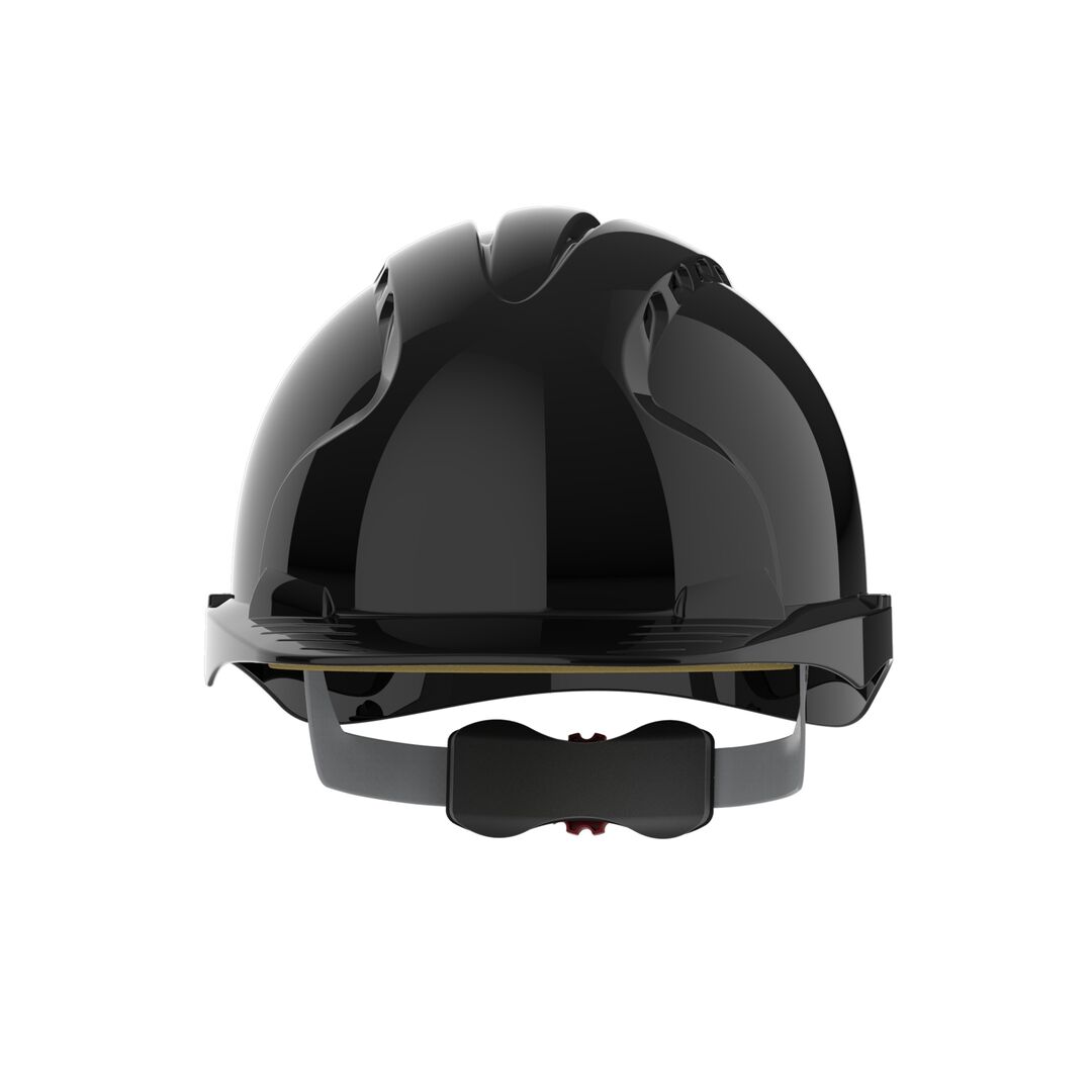 JSP Schutzhelm EVO3 AJF170 belüftet mit Schirm schwarz