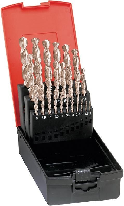 FORMAT Spiralbohrer Set 1,0-13,0mm blank D338VA HSS Co5
