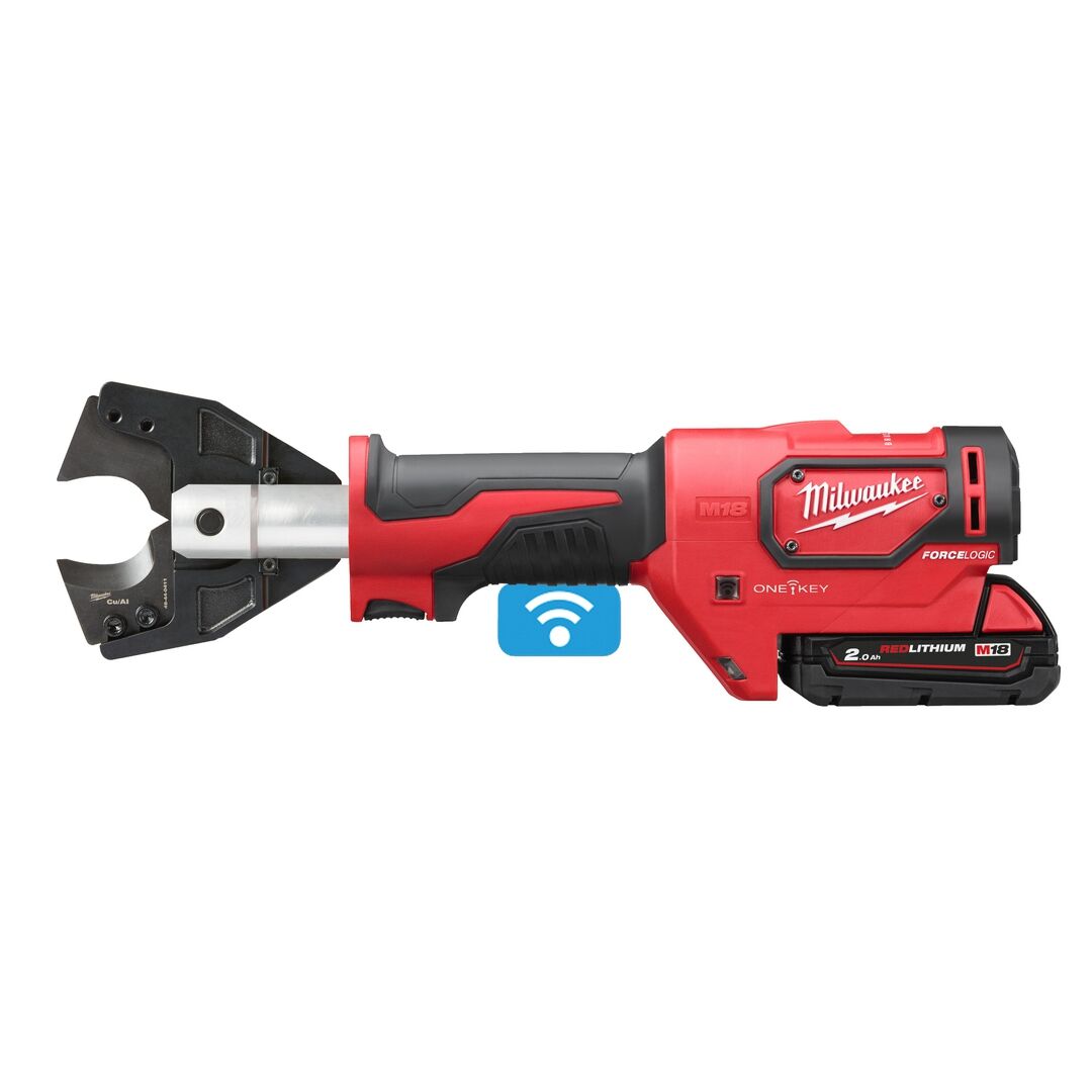 MILWAUKEE Akku-Kabelschneider M18ONEHCC-201C CU/AL-SET 1x2Ah Ladegerät