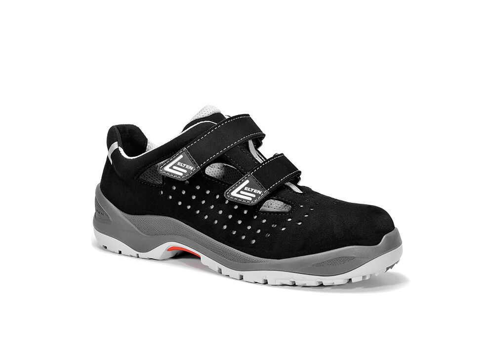 ELTEN Sicherheitssandalen IMPULSE Easy S1 Gr. 45 ESD grey 71245