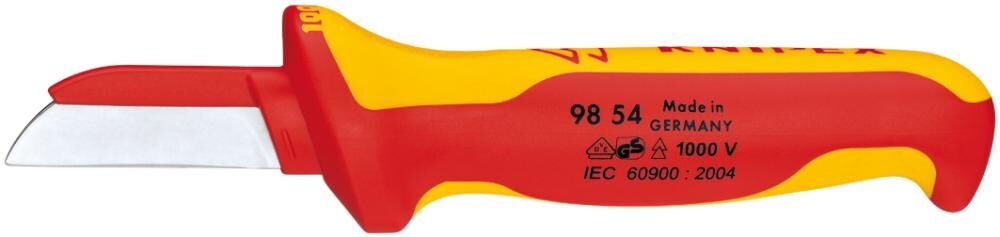 KNIPEX Kabelmesser 190mm isolierender Mehrkomponenten-Griff VDE 98 54