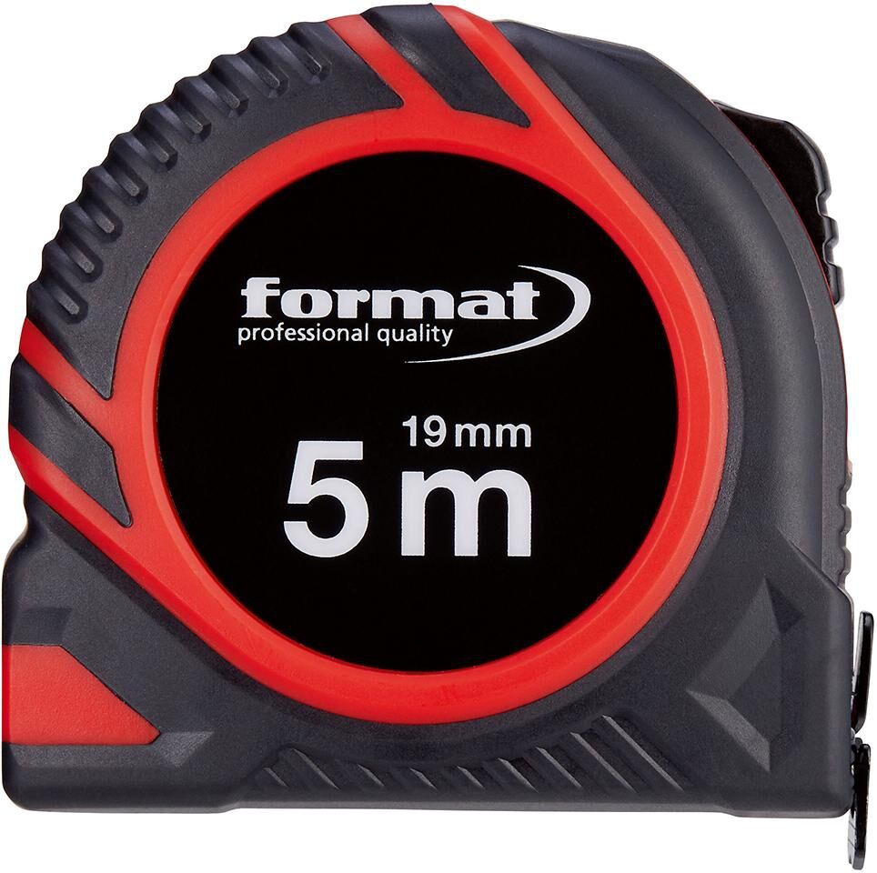 FORMAT Taschenbandmaß weiß 5mx19mm