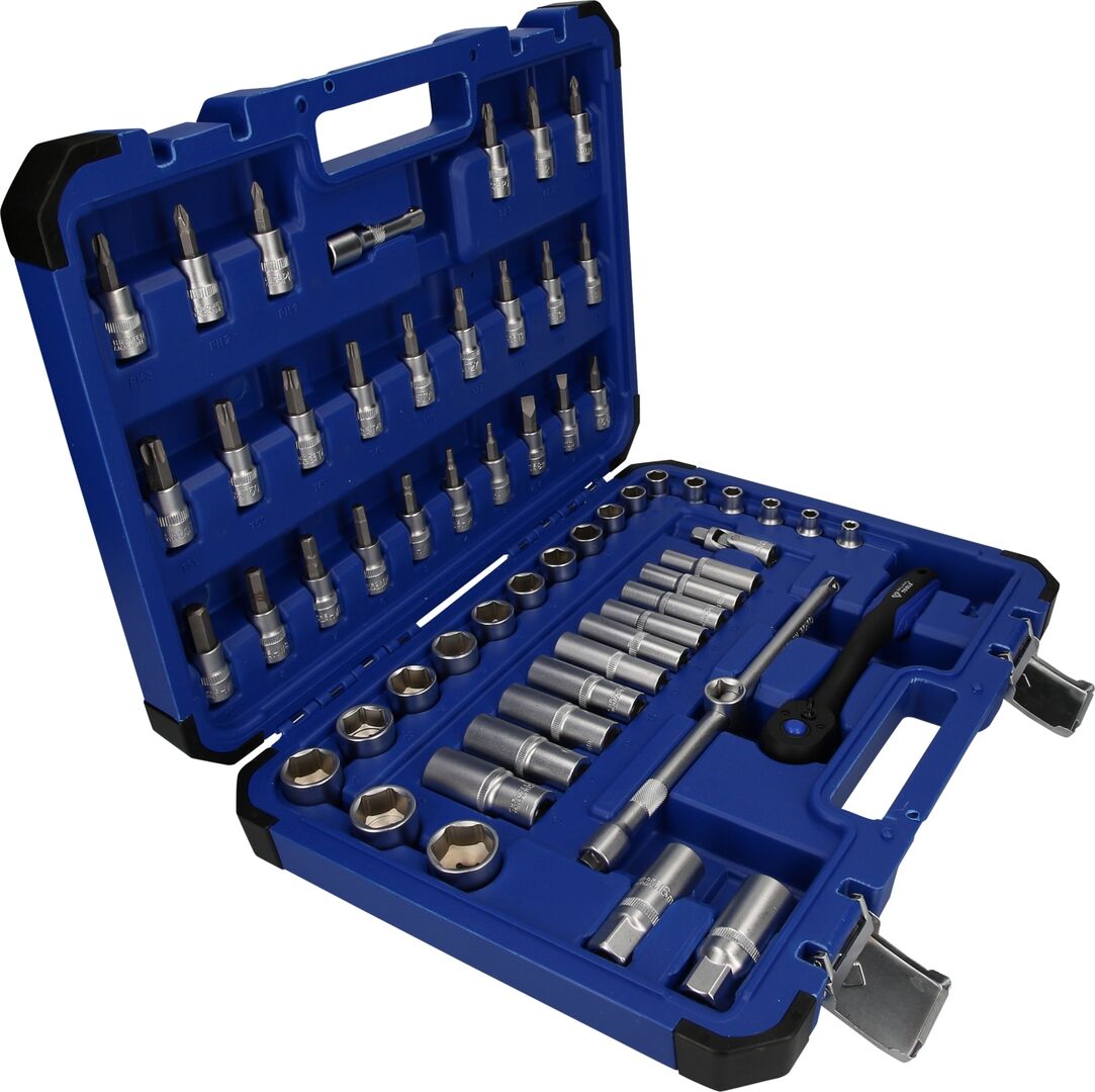 BRILLIANT TOOLS Steckschlüssel Set 3/8" 61-teilig