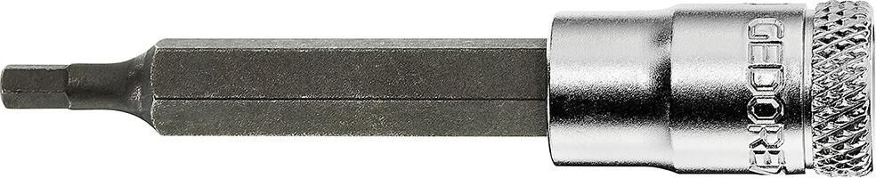 GEDORE Schraubendrehereinsatz 1/4" lang innensechskant 3mm 1933256 No. IN 20L