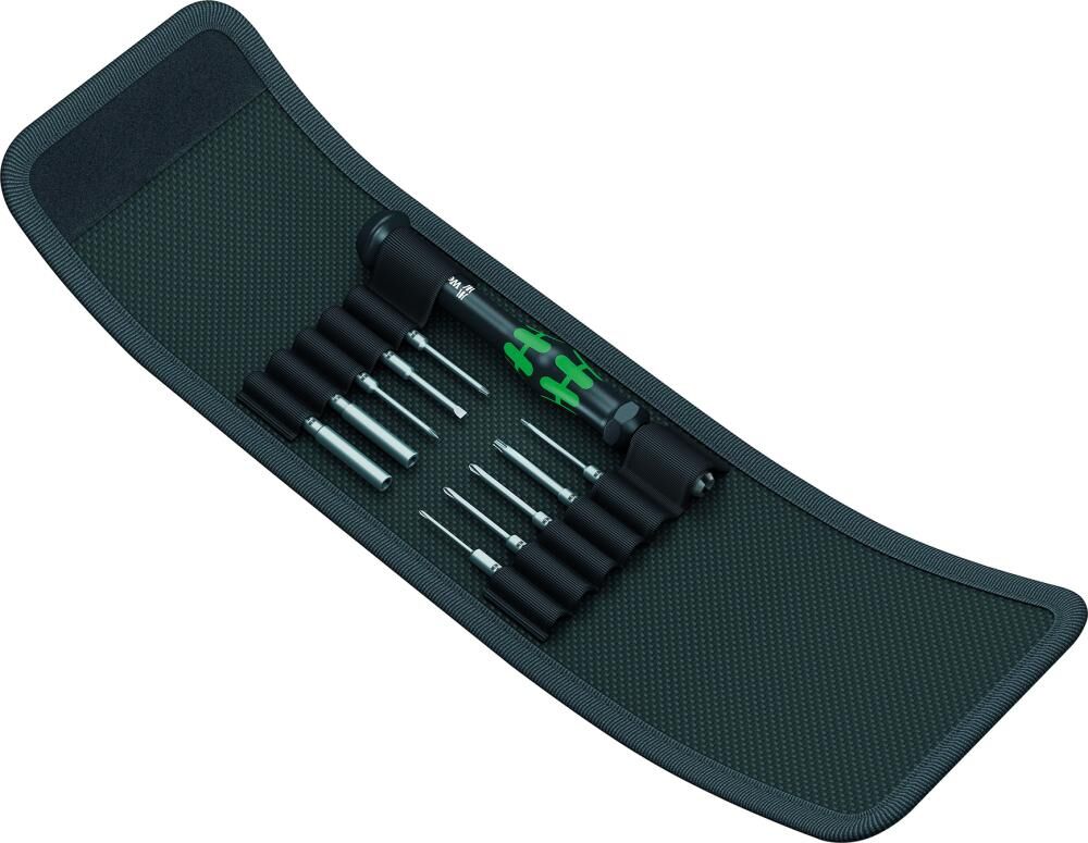 WERA Elektronik- Schraubendreher-Set mit Wechselklingen