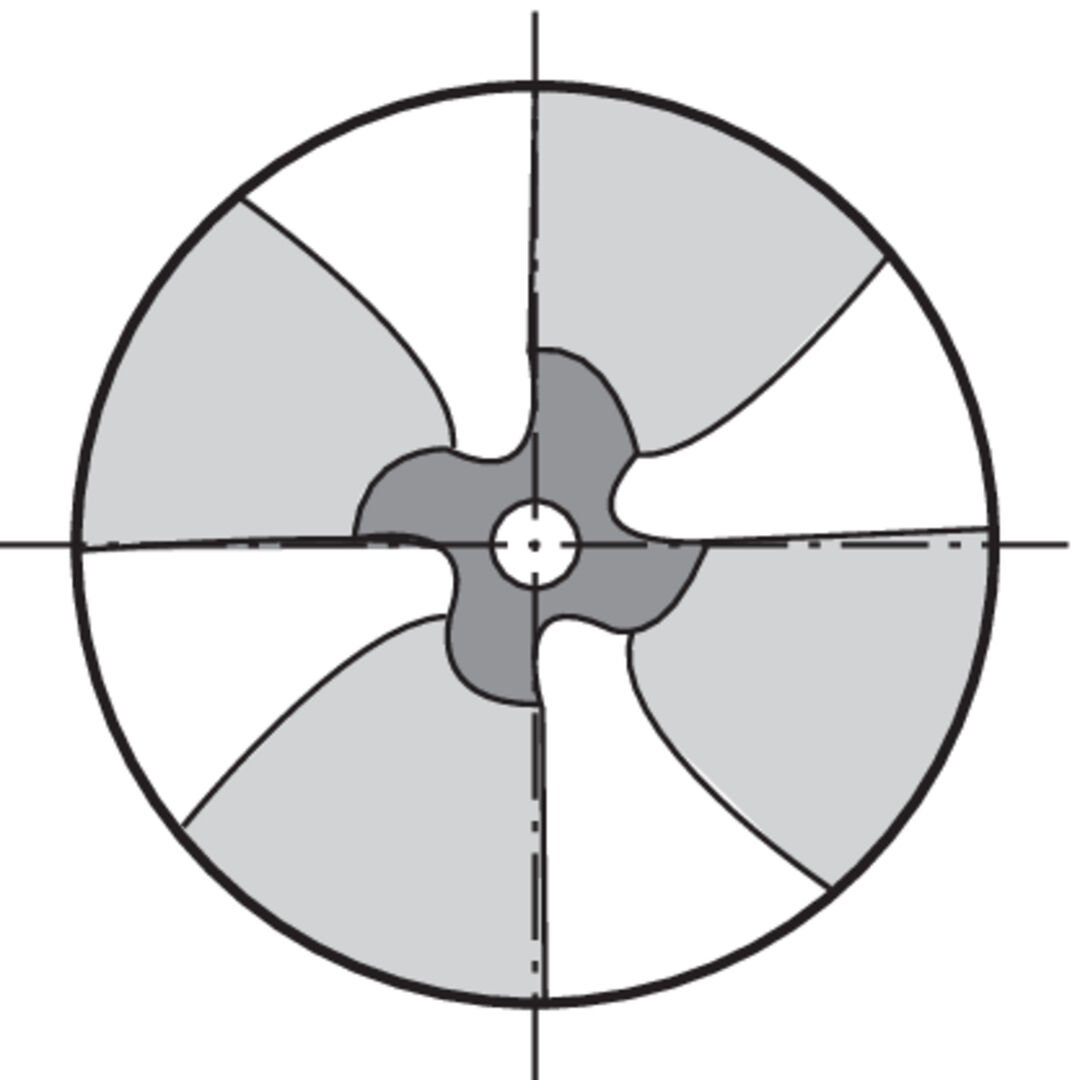 FORMAT Konkavfräser D6518 B HSSE 4,0mm