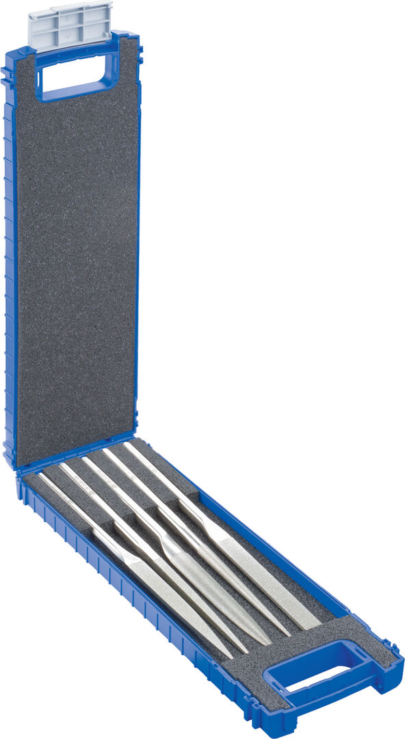 PFERD Diamant-Nadelfeilensatz 5-teilig D 126 im Kunststoff-Rolletui