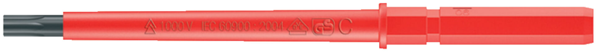 WERA VDE Wechselklinge für TORX-Schrauben T25x154mm