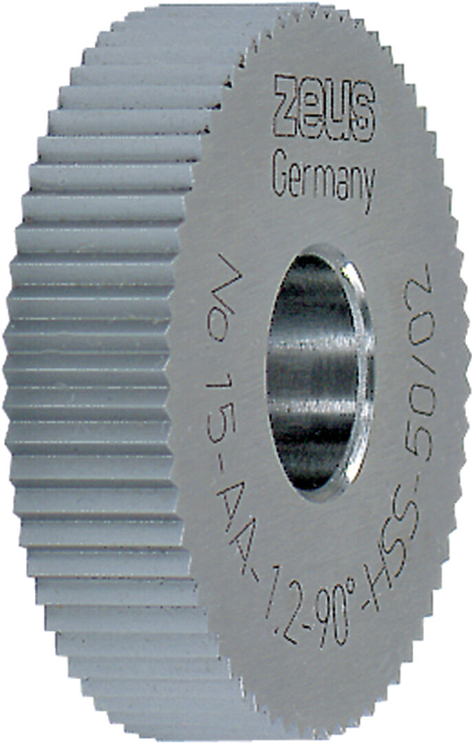ZEUS Rändelfräsrad 10x3x6mm 1,0mm PM AA DIN403