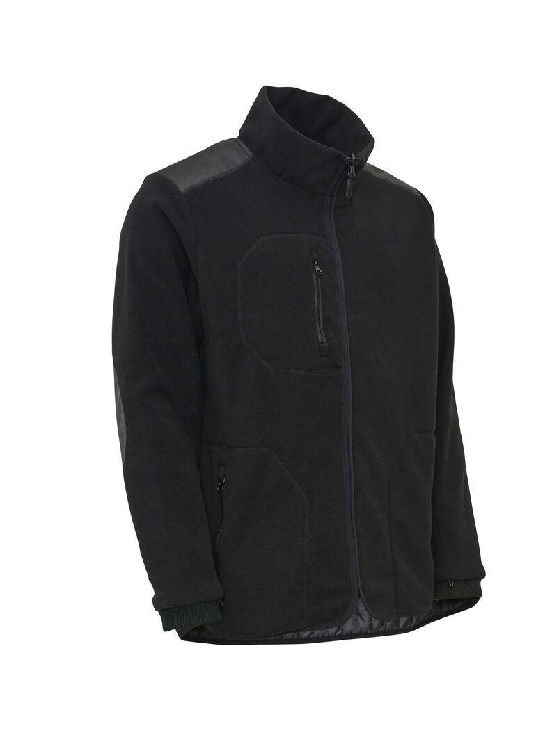 ELKA Jacke Zip-in Arbeitsjacke Xtreme fleece 150014 schwarz passend für 086004 Gr. XL