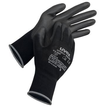 UVEX Montage-Handschuh unipur 6639 Gr. 10 PU schwarz 6024.8