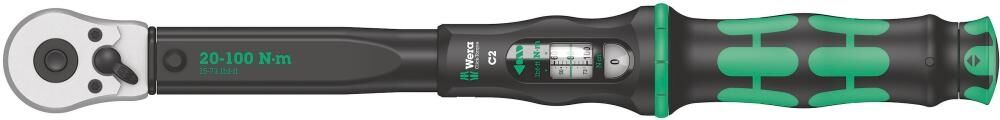 WERA Drehmomentschlüssel 1/2" Click-Torque C2 20-100 Nm