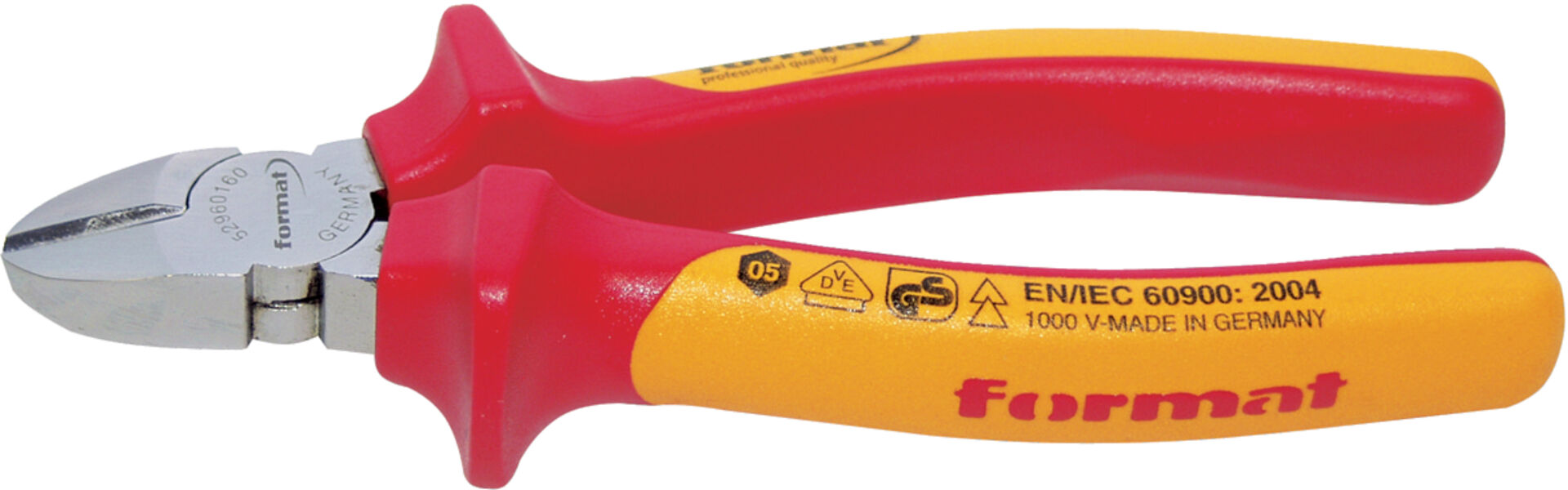 FORMAT Seitenschneider VDE verchromt 125mm