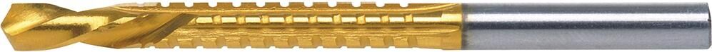 EXACT Fräsbohrer Universal 6mm HSS TiN