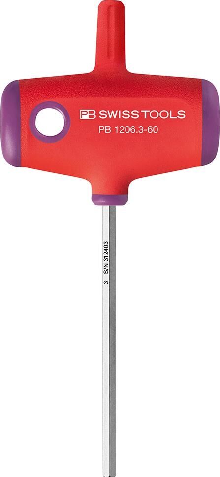 PB SWISS TOOLS Quergriff-Schraubendreher 3x60mm