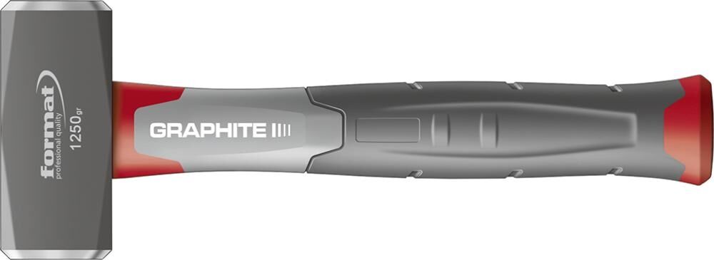 FORMAT Fäustel 1000g Mehrkomponenten-Glasfaser-Graphit-Stiel