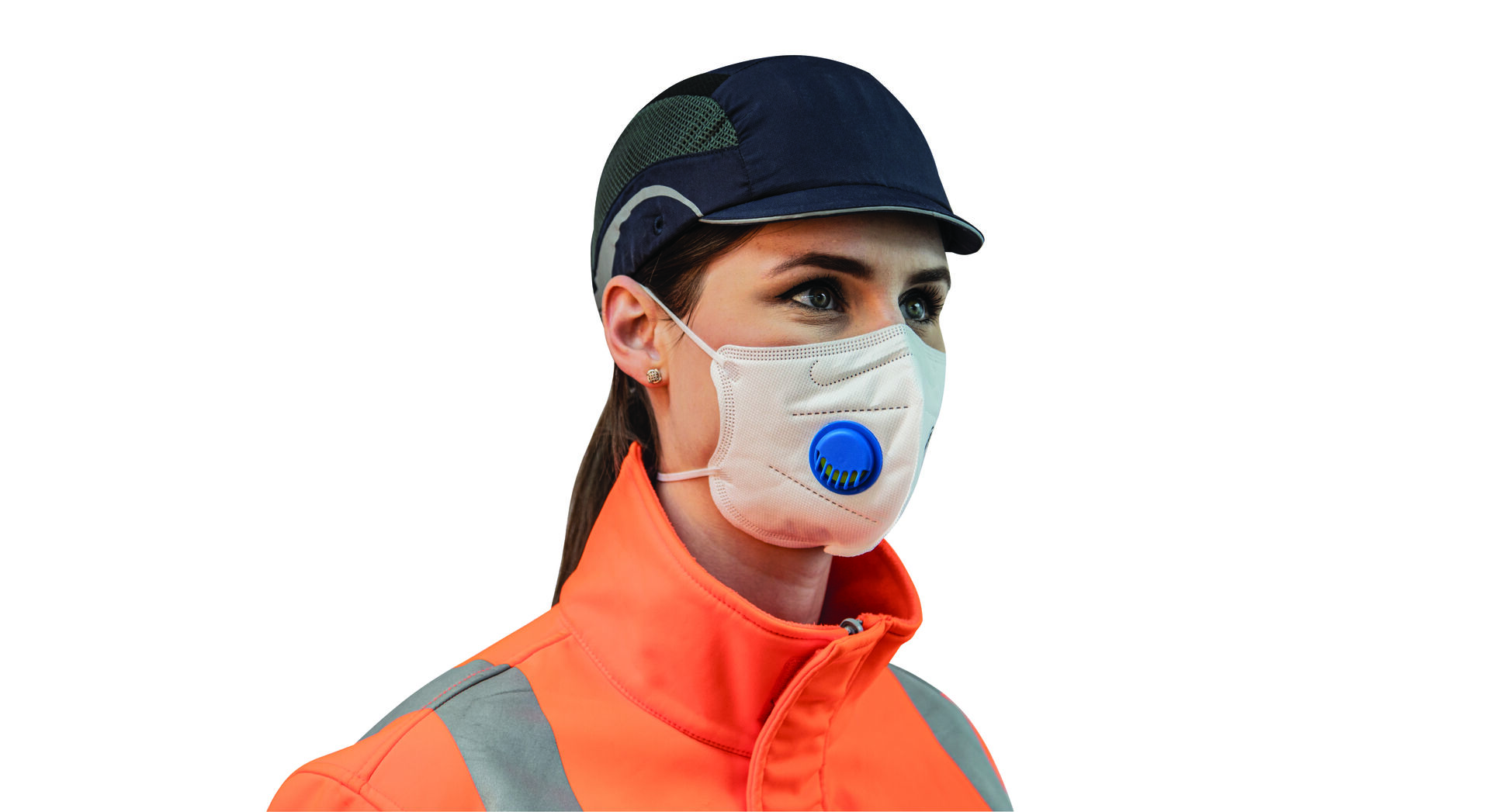 JSP Atemschutzmaske F622-FFP2V NR Vertical mit Ventil