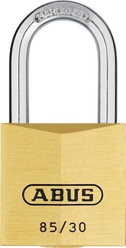 ABUS Messing-Hängeschloss 85/40 mit je 2 Schlüsseln