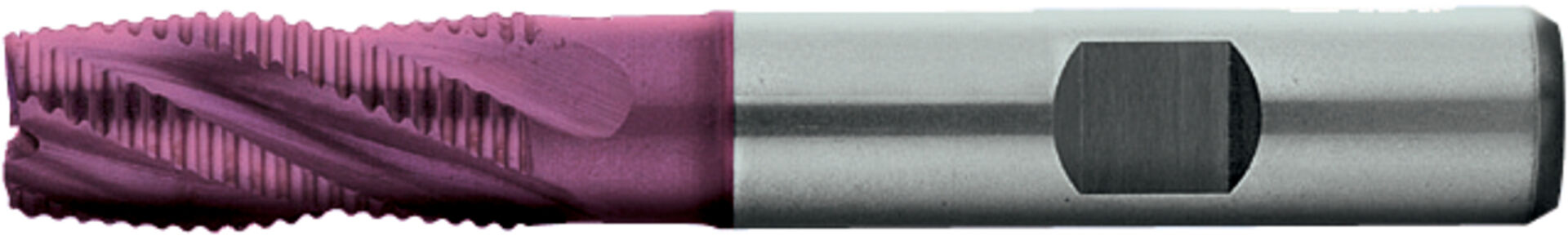 FORMAT Schruppfräser DIN844K TiAlN HSSE HR 4,0mm