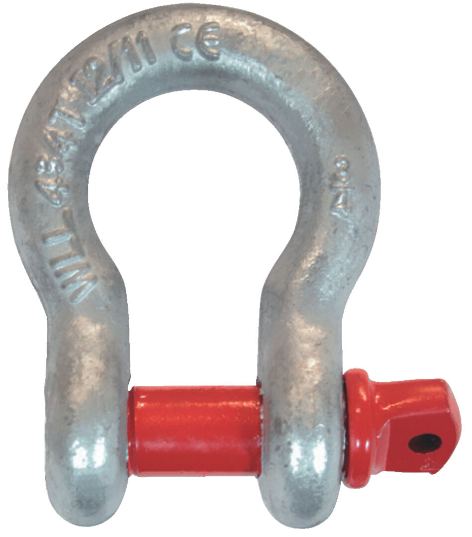 FS-HEBETECHNIK Schäkel geschweift 3/8Z TK 1t
