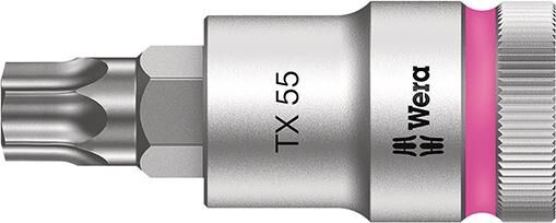 WERA Schraubendrehereinsatz 1/2" T55x60mm Haltefunktion