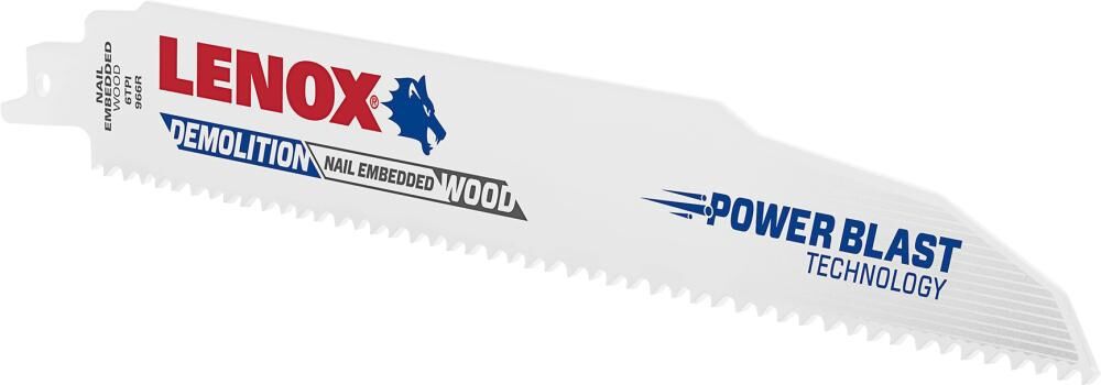 LENOX Säbelsägeblatt DEMOLITION 2St. 229x25x1,6mm 6 Z