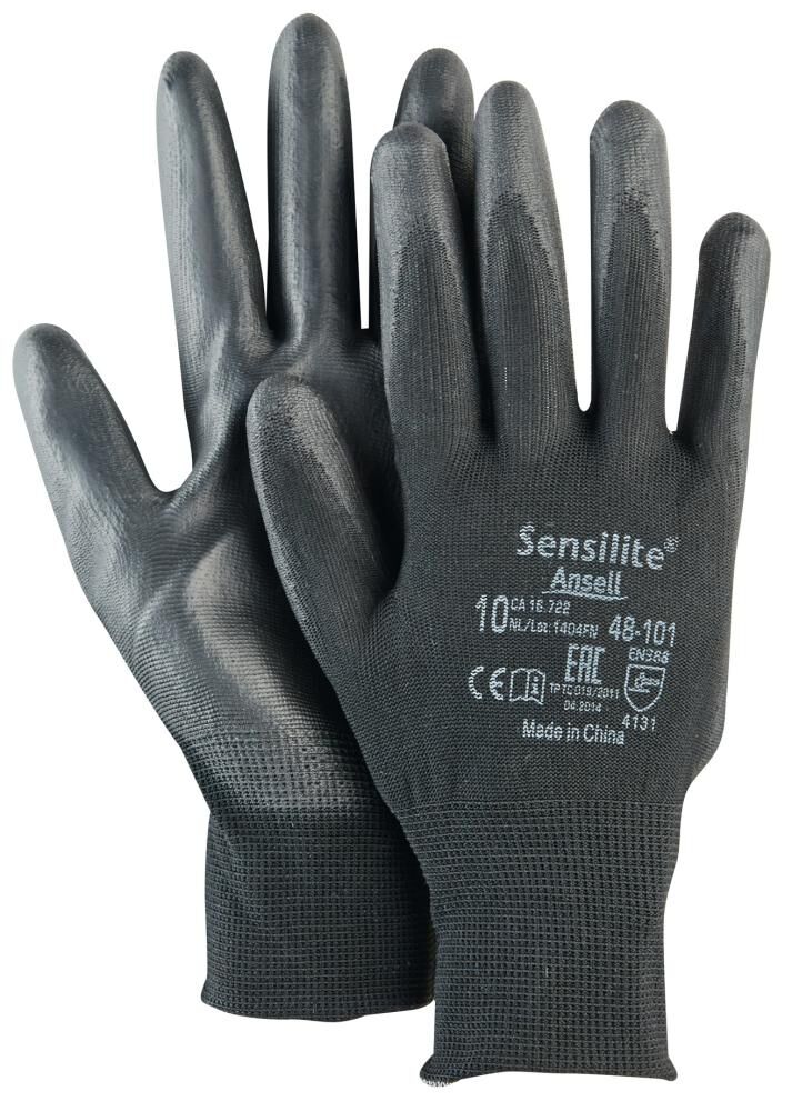 Handschuh SensiLite 48-101,Gr.7,schw.