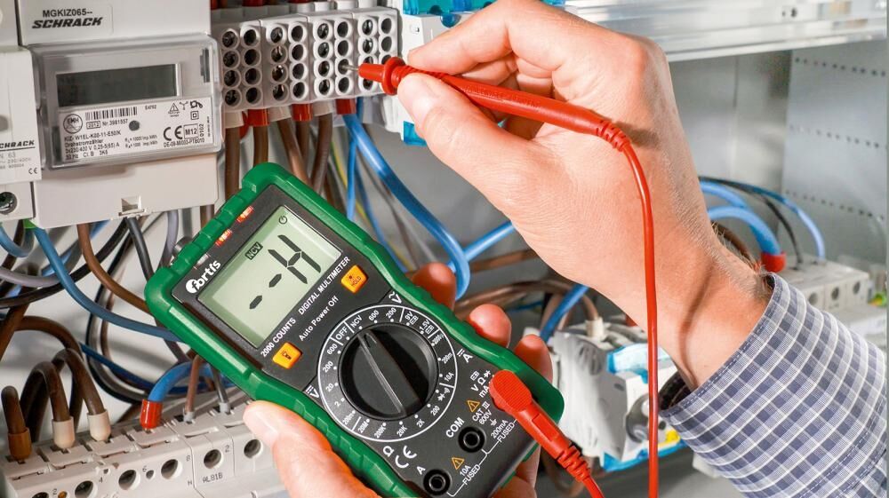 FORTIS Digital-Multimeter 0,1mV-600V