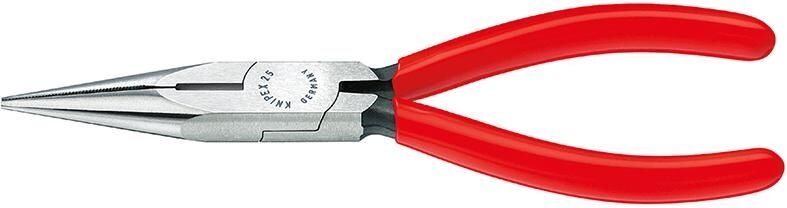 KNIPEX Flachrundzange 140mm Schneide schwarz atramentiert 25 01 140