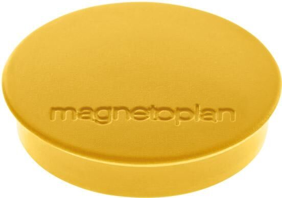 Magnet D=30mm VE=10 Haftkraft 700 g gelb