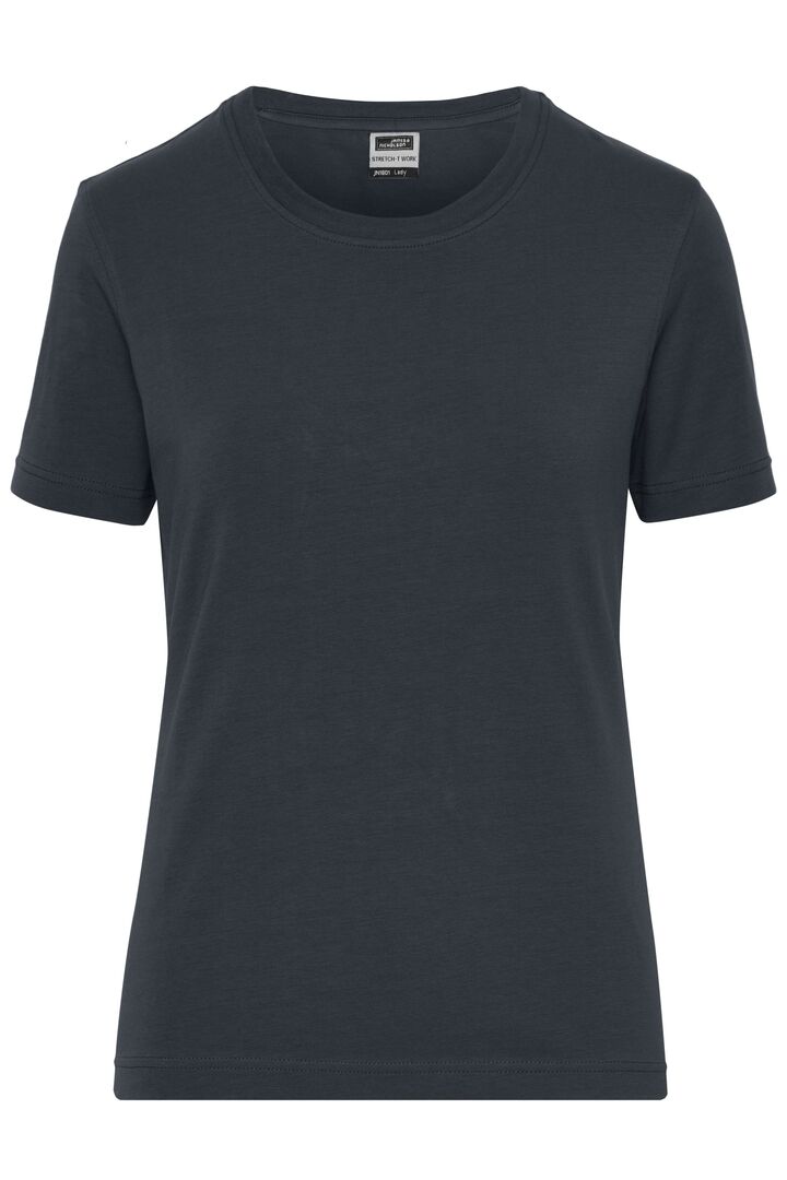 JAMES & NICHOLSON T-Shirt Damen Gr. S carbon JN1801