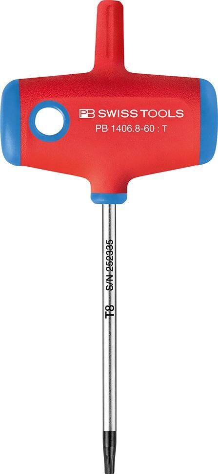 PB SWISS TOOLS Quergriff-Schraubendreher T8x60mm