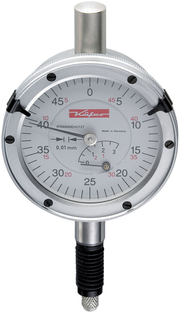 KÄFER Messuhr IP 67 Ablesung 0,01 D 61,5mm