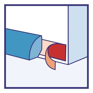 TESA Doppelseitiges Klebeband 50mm breit 25m lang