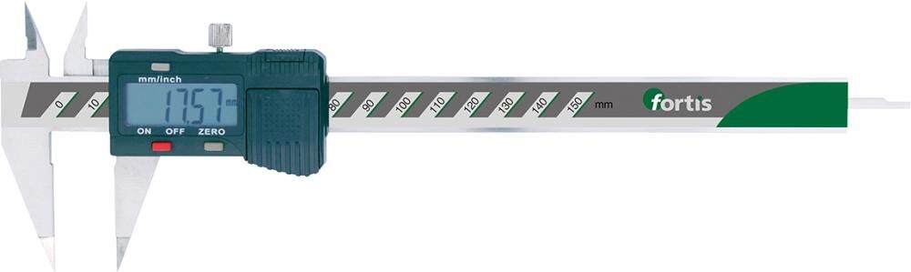 FORTIS Spitzenmessschieber digitagl 150/0,01mm