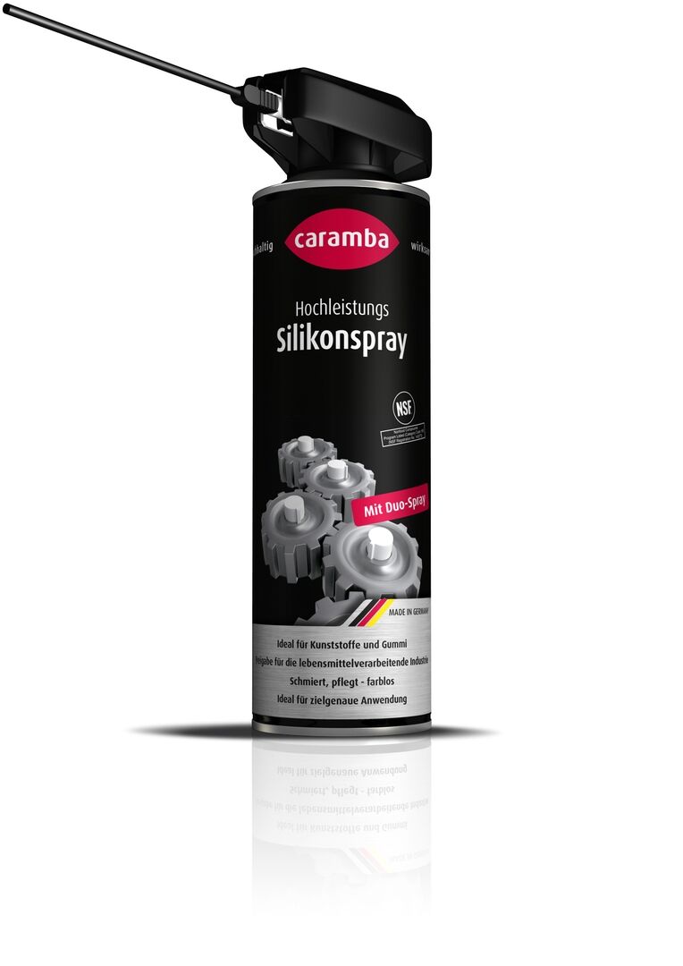 CARAMBA Hochleistungs-Silikonspray 500ml Spraydose Duo Spray