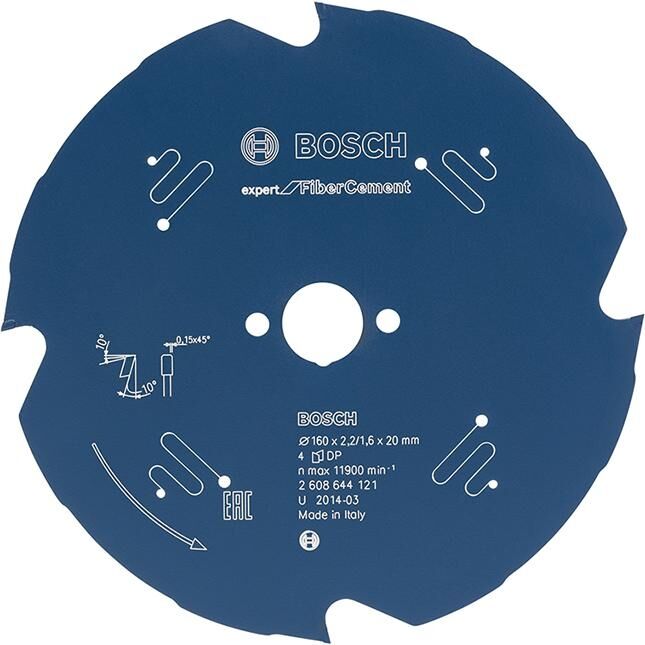 BOSCH Kreissägeblatt HM Expert 250x30x2,4/1,8x6T
