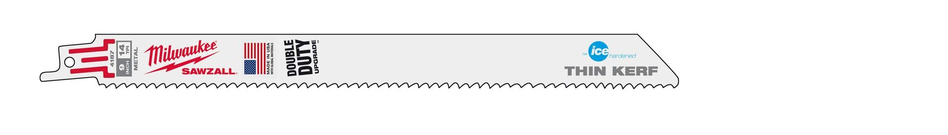 MILWAUKEE Säbelsägeblatt Metall ICE HARD 230x1,8mm VE 5