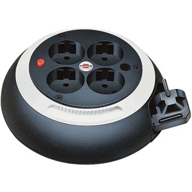BRENNENSTUHL Kabelbox Comfort-Line 4-fach 3m Kabel schwarz 1109220