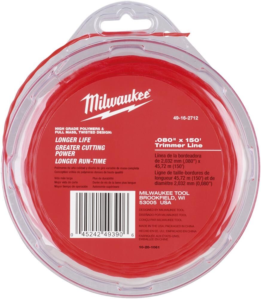MILWAUKEE Schneidfaden 45m Fadenstärke 2,0mm für M18 CLT