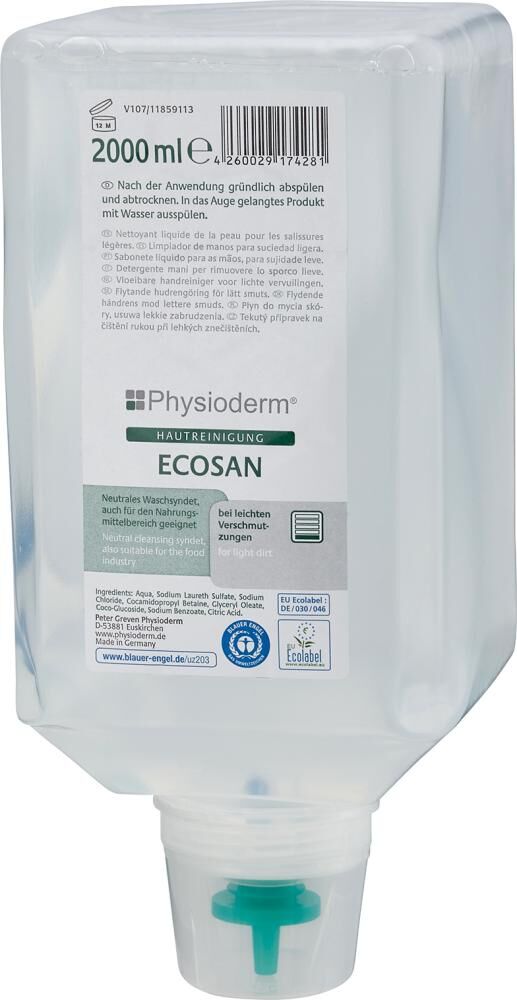 PHYSIODERM Hautreiniger Ecosan 2.000ml Varioflasche