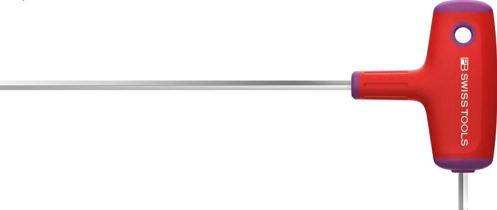 PB SWISS TOOLS Tools T-Griff-Schraubendreher mit Seitenabtrieb 4x150mm