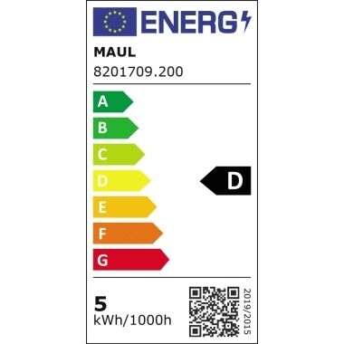 MAUL LED-Leuchte swan 49 LED weiß dimmbar