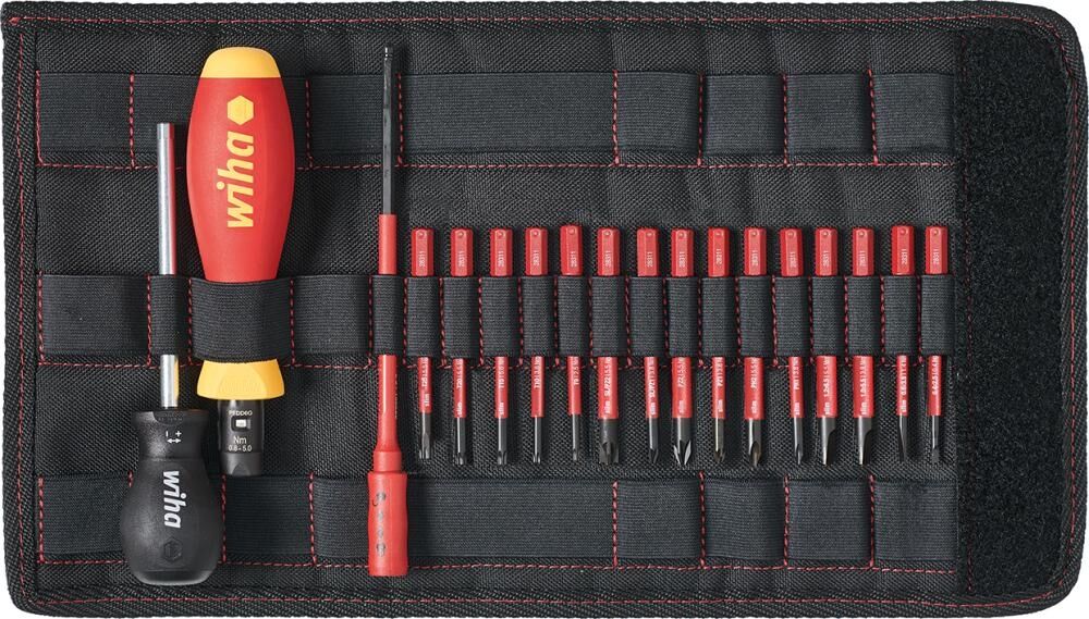 WIHA Drehmoment-Schraubendreher Set VDE 18-teilig in Tasche