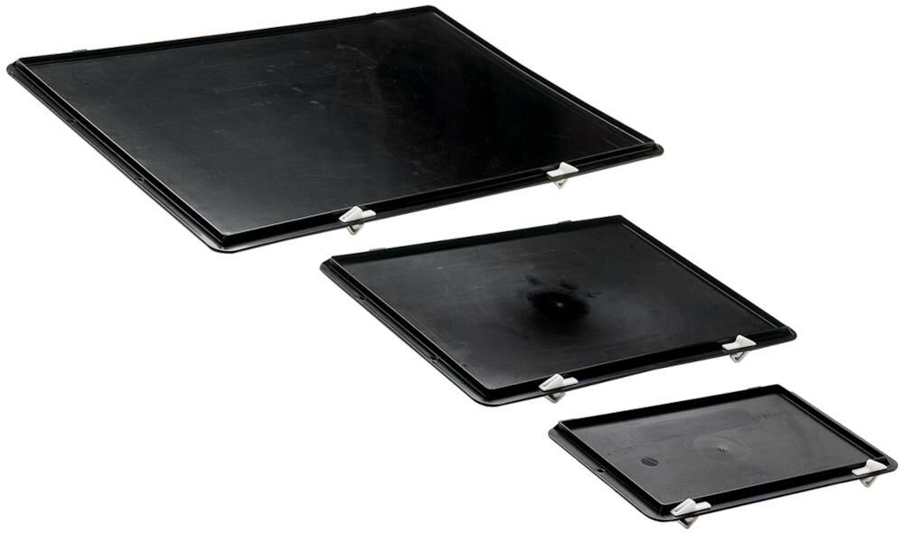 LA-KA-PE Verschlussdeckel schwarz für Kastenmaß 300x200mm
