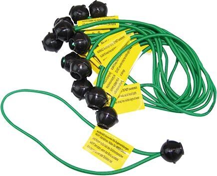 Kugel Gummibandspanner 12 St.